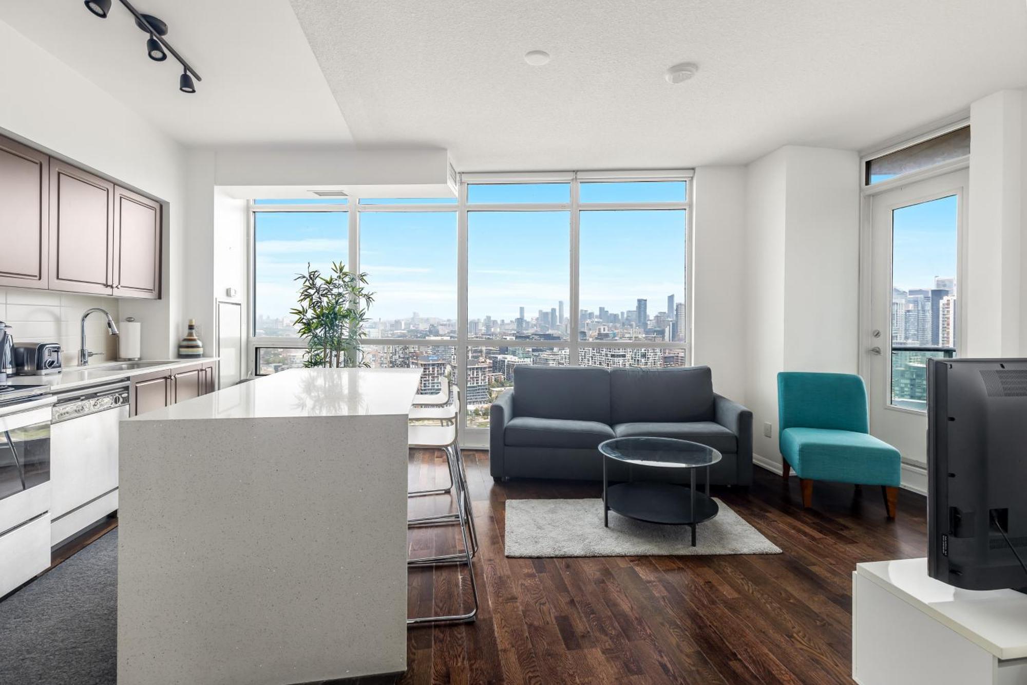 2 Bedroom Waterfront Condo Downtown W/ Free Parking Toronto Zewnętrze zdjęcie